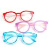 Детские очки с защитой от синего света, ультралегкая оправа, компьютерные очки, круглая оправа, защита, портативные очки, очки