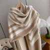 Шарф Женский Имитация Кашемира Шаль Дорожное Украшение Квадратный Шарф Письмо Mo Кондиционирование Теплая Накидка Утолщенный Шарф