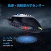 Игровая мышь TMKB Falcon M1SE 75 г Сотовый дизайн Белая Проводная 12800 DPI 6 Кнопок Программируемая Подошва из PTFE Прочный Плетеный Кабель Для Игр и Офиса