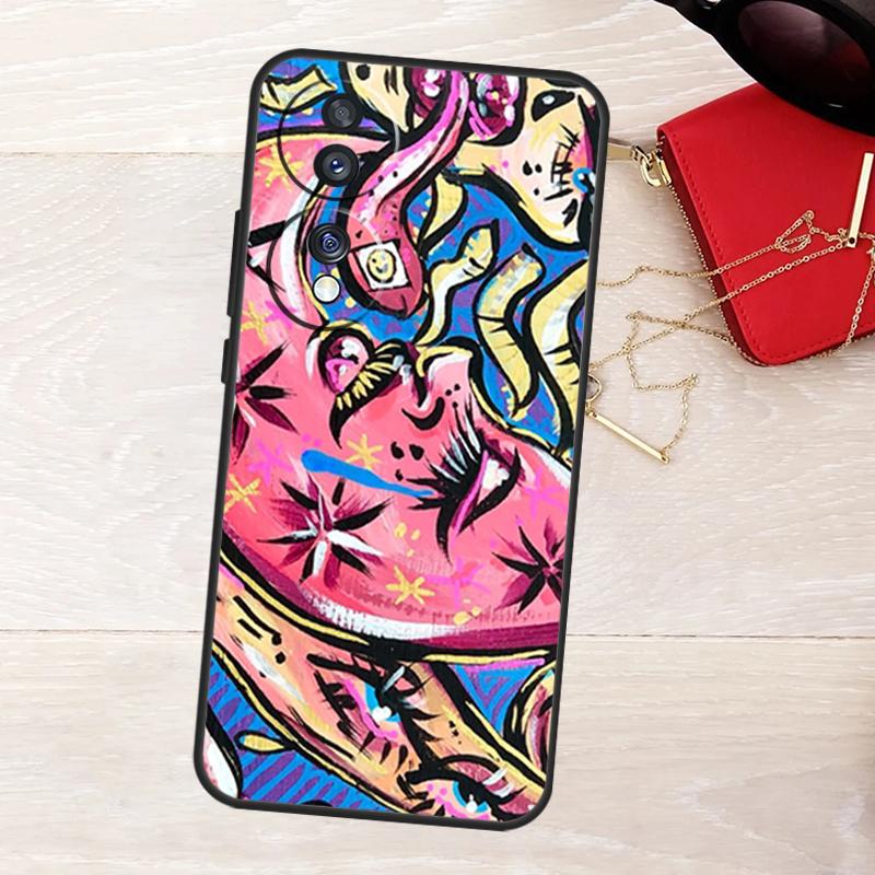 Indie Kids Aesthetic Hippie Acid Trip Case For Honor Magic 8 5 6 7 Lite X9a X9b X9c X9d X8b X8c Win 50 70 90 200 400 Pro Cover