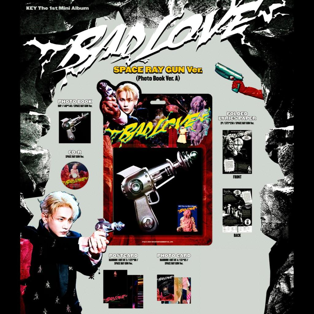 КЛЮЧ(SHINee) [ПЛОХАЯ ЛЮБОВЬ] SPACE RAY GUN Ver.