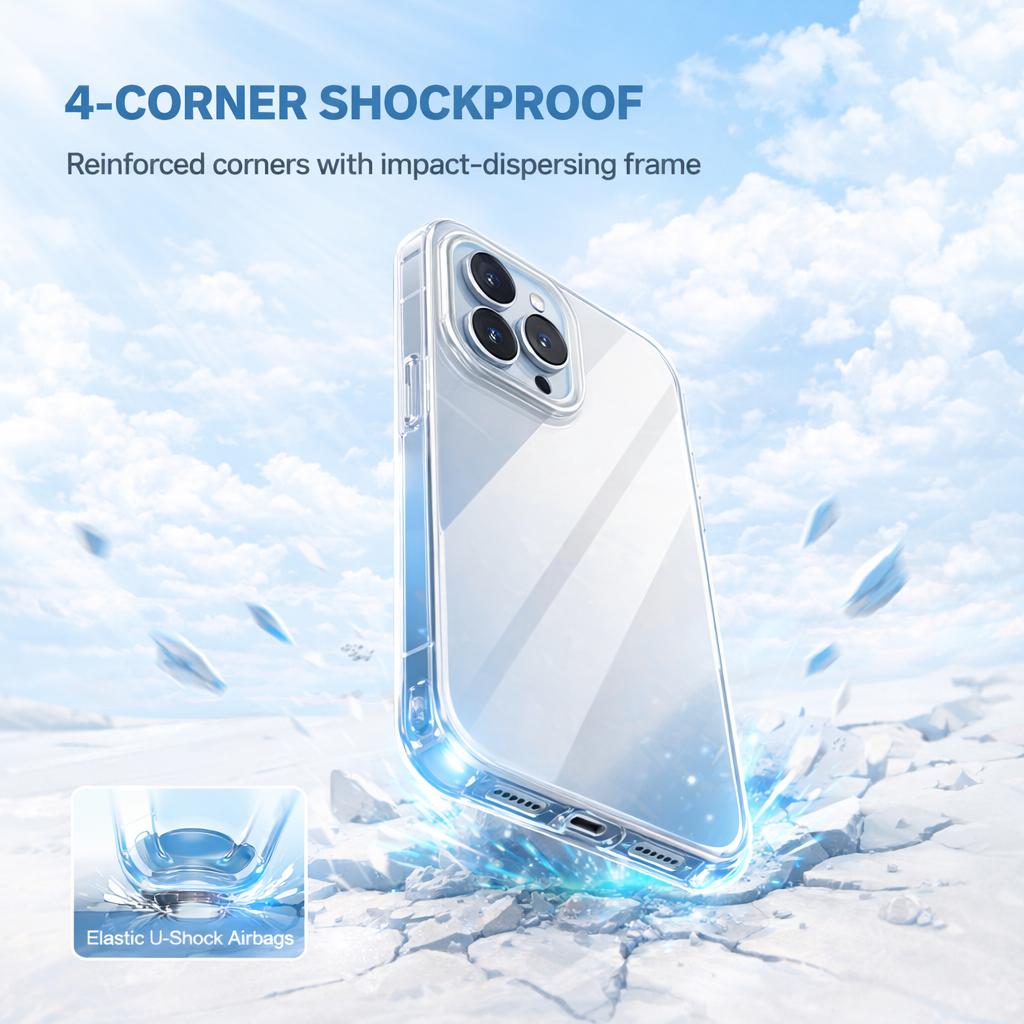 Magnetic Case For Xiaomi 17T Pro PC Hard Back Cover Raised Edge TPU Frame CA1000