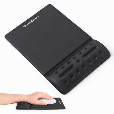 Коврик для мыши Univo Colors Mouse с интегрированным запястьем 245 мм x Уменьшает эргономичное мягкое напряжение запястья без кожи В комплекте с массажной подушечкой, подставка, 170 мм, усталость,