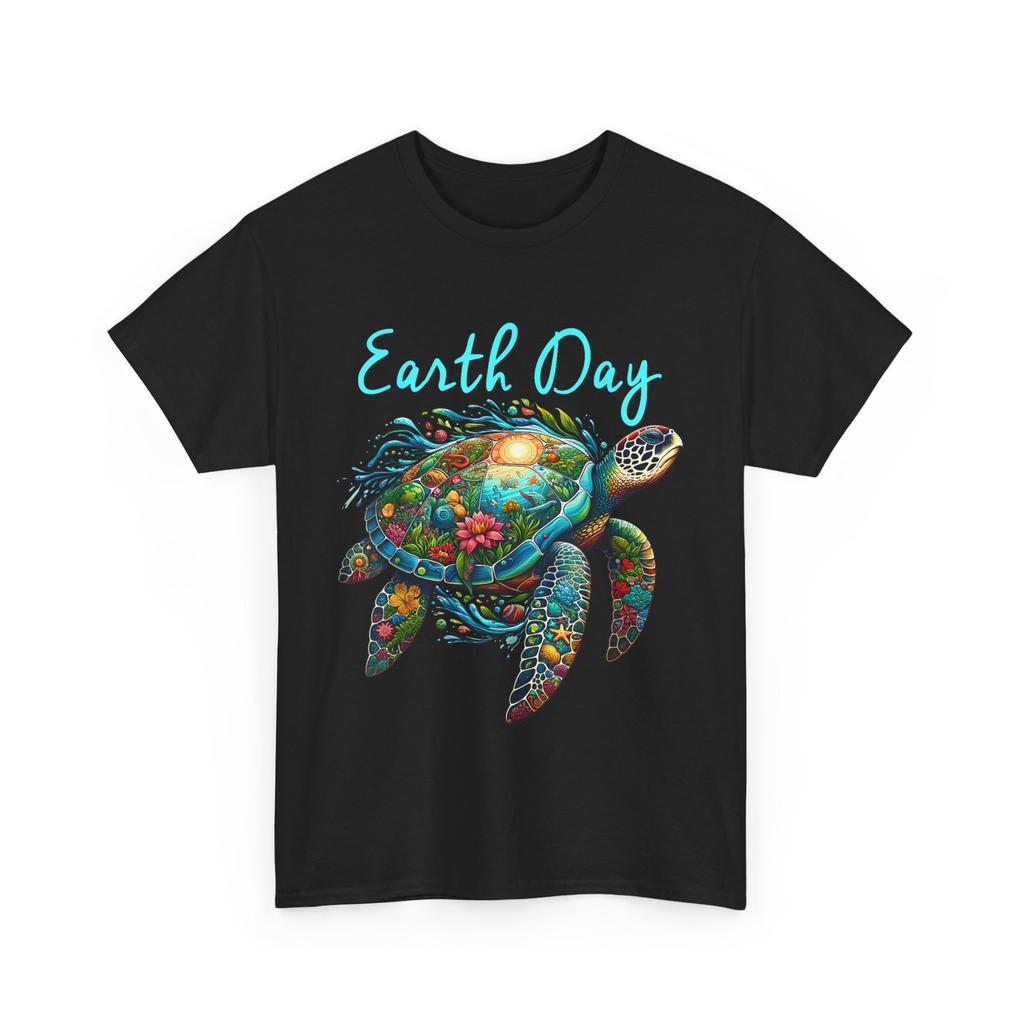 Sea Turtle Earth Day T-shirt, Earth Day Celebration Save The Earth Cute Shirt