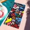 Модный принт R-Romero B-Britto Полотенце Сушильное Банное Полотенце Применимо Для Легкого Плавания Кемпинга Йоги Пляжа Выход