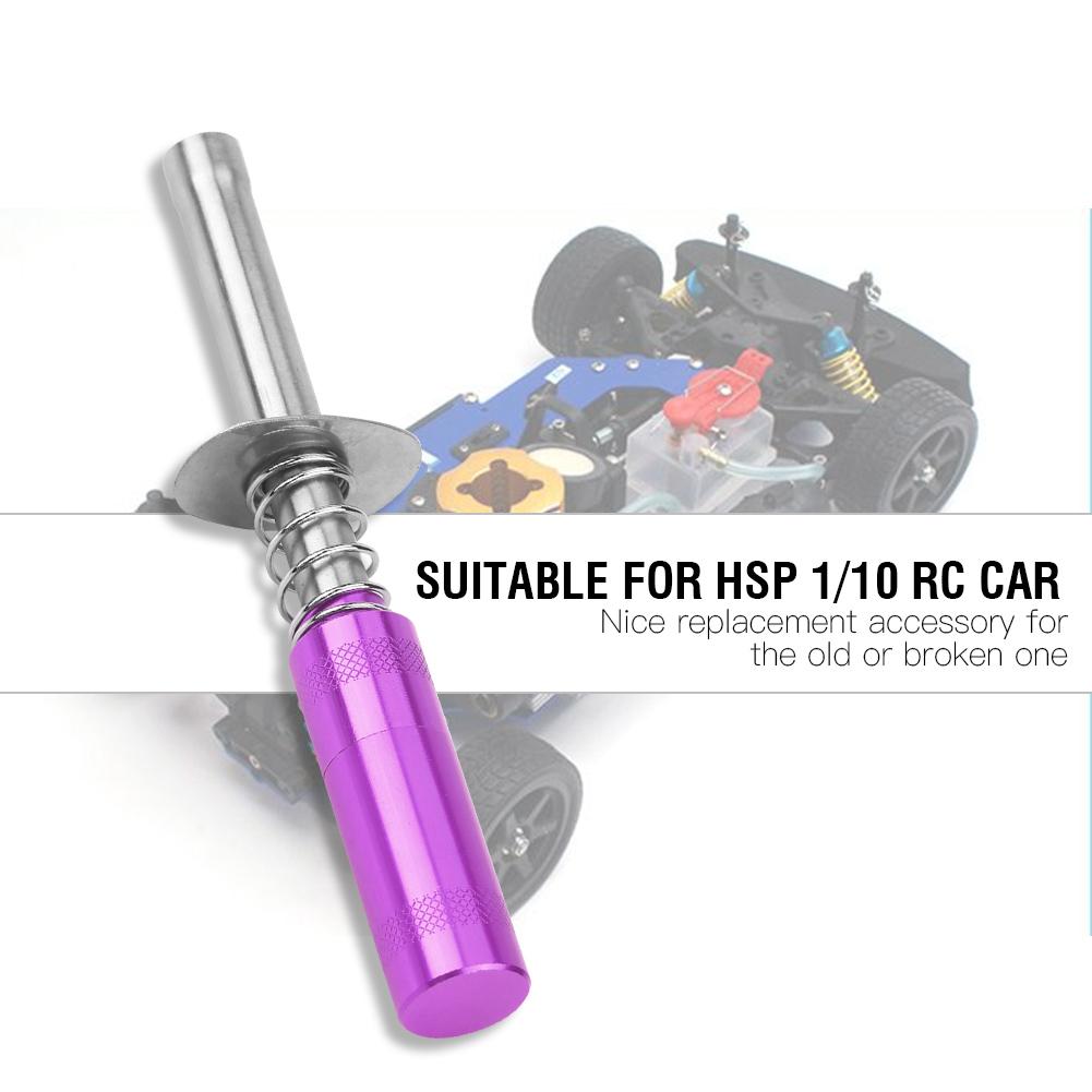 80103 Свеча накаливания двигателя, алюминиевая, для HSP 110 Nitro RC Car (фиолетовый)