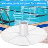 Skimmer Vacuum Plate Pool Skimmer Vacuum Adapter Universal Simple Installation Skimmer Vacuum Lid Replacement Parts