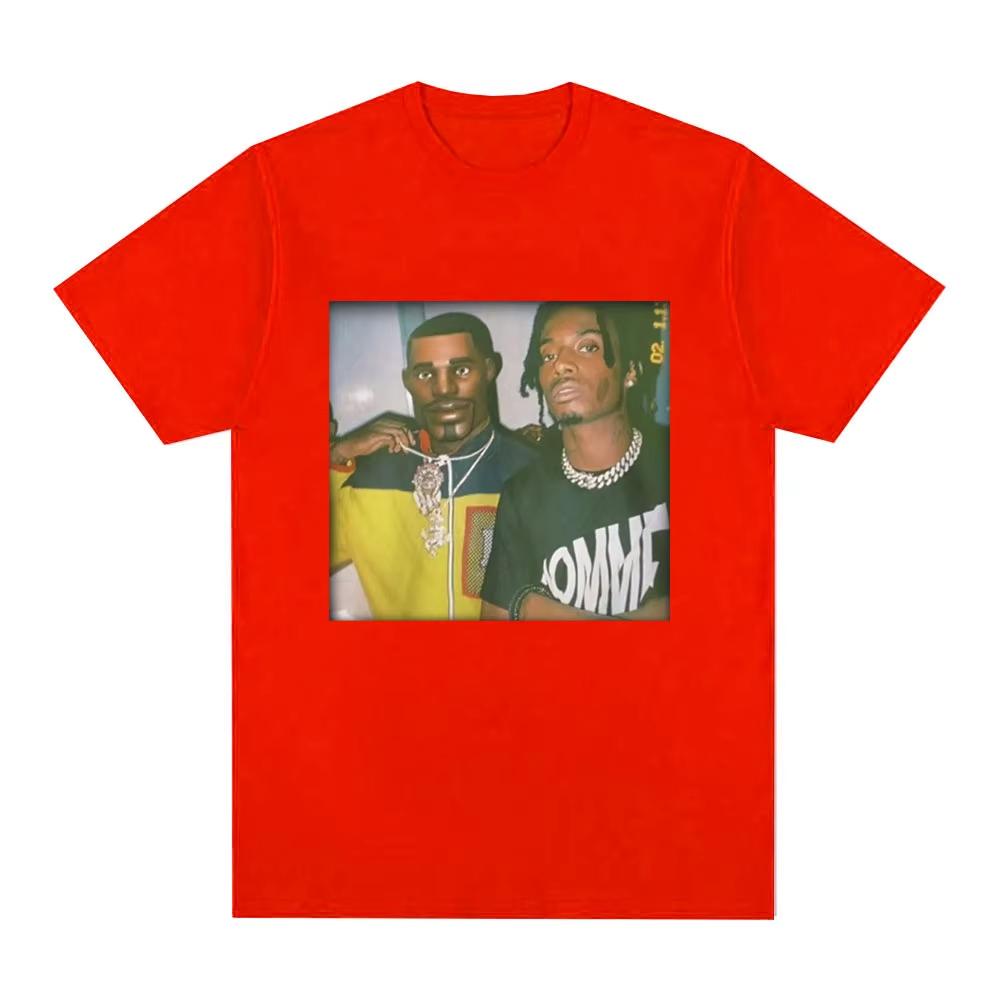 Rapper Playboi Carti Funny Meme Graphic T Shirt Unisex Women Fashion Vintage Short Sleeve Tshirts Casual Cotton Oversized T Shirts
