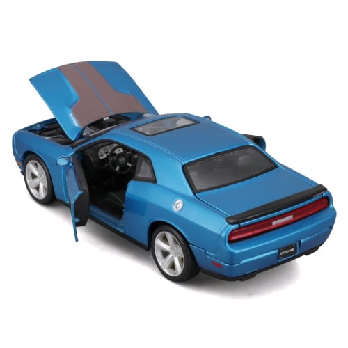 Maisto 1/24 Scale Diecast Model Dodge Challenger SRT8 2008 Blue (31280 BU)