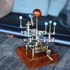 25,4 см Orrery Luxury Home Décor Модель солнечной системы Идеальный подарок на новоселье, подарок мужу, теллурион, элегантный функциональный шедевр декора