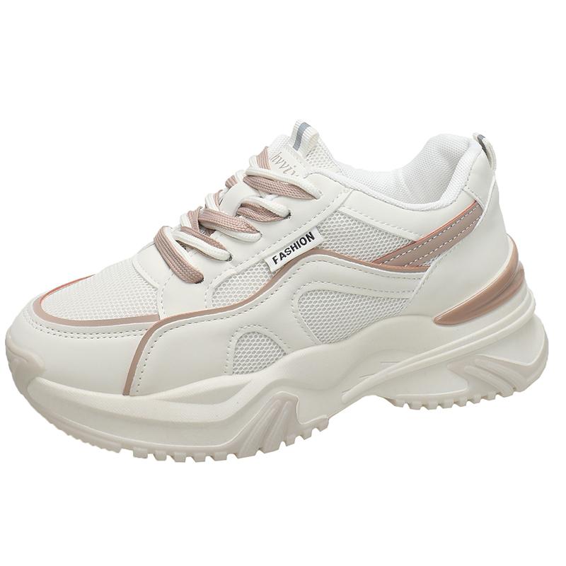 Модные женские вулканизированные спортивные кроссовки на шнуровке, дышащие спортивные кроссовки для бега по шоссе, женская высококачественная новая повседневная обувь