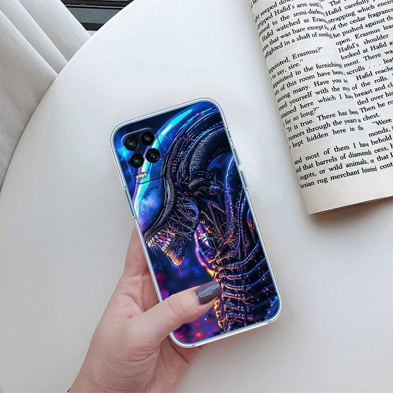 Чехол для телефона Aliens vs Predator Xenomorph для Motorola Moto Edge Plus G200 G23 E13 E15 E20 E30 G62 G71 G72 G75 G24 G15 Power