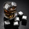 6pcs Recycle Ice Cubes Stainless Steel Beer Wine Coolers Reusable Chilling Stones for Vodka Whiskey Keep Drinks Cold Bar Tools