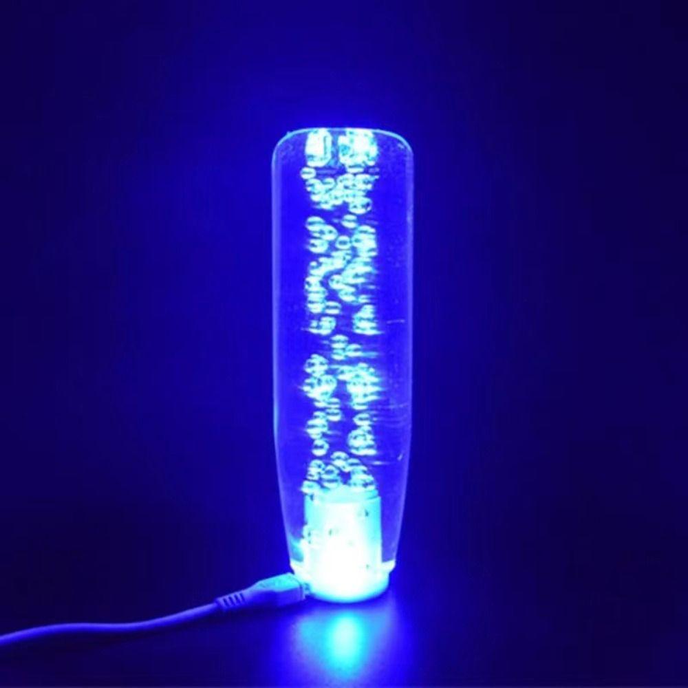 Shift Head Car-styling Car Shift Knob LED Light Shifter Manual Gear Stick Knob Bubble Shifter Lever