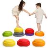 Kids Stepping Stone Non-slip Kindergarten Indoor Outdoor Toddlers Educational Focus Balance Coordination Training River Bridge Stone Sensory Toy