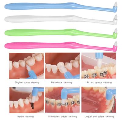 8/5/3/2/1 шт. Межзубные щетки Уход за здоровьем Зубная щетка Interdental Очистители Ортодонтическая Зубная щетка Инструмент для гигиены полости рта