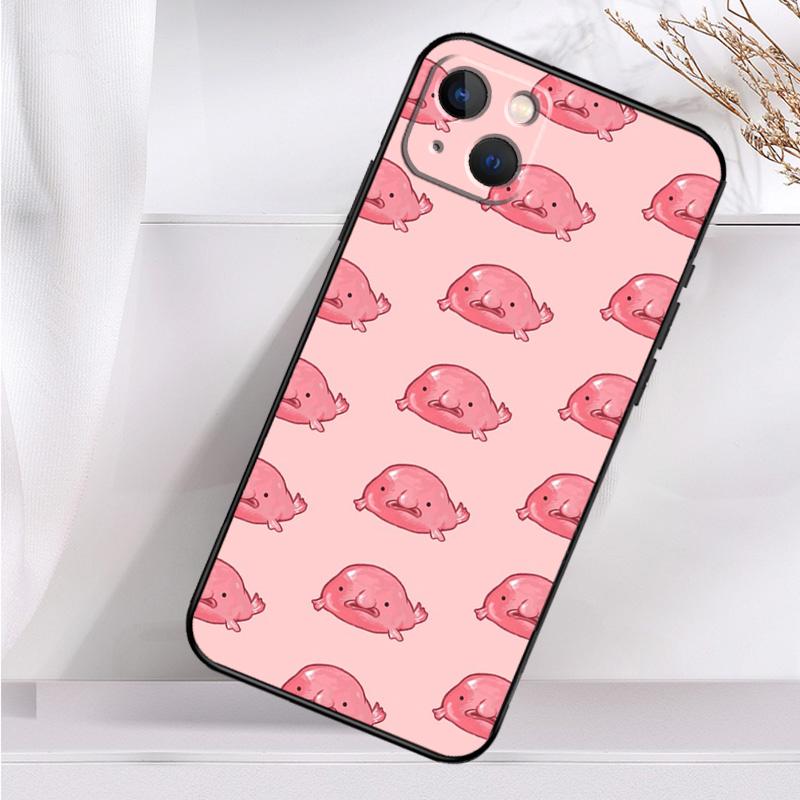 Blobfish Phone Case For iPhone 14 13 12 11 16 15 Pro Max Plus Mini 7 8 X XR XS Max Soft Cover