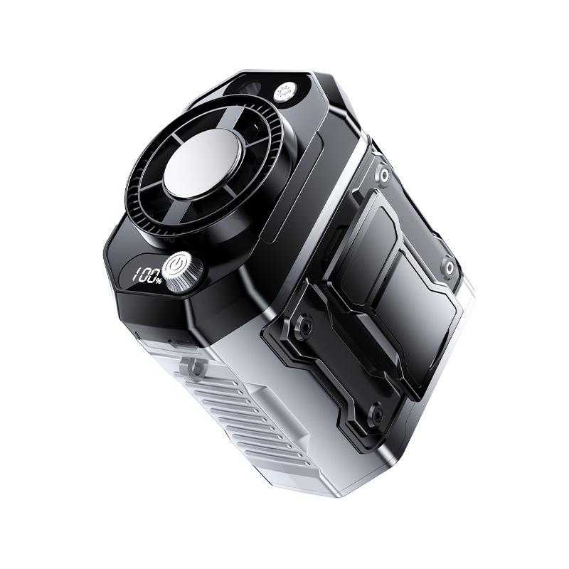 Перезаряжаемый полупроводниковый охлаждающий поясной вентилятор, уличный ручной маленький вентилятор, надеваемый на шею, с ультрадолгим сроком службы батареи