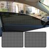 New Sunshade Stickers Sun Block Film Anti-UV Car Static Window Glass Sunscreen Curtain Insulation Car Sunroof Solar Film Shade