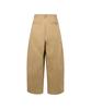 HIDDEN BEHIND Pinter Big Wide Curved Pants (Beige)