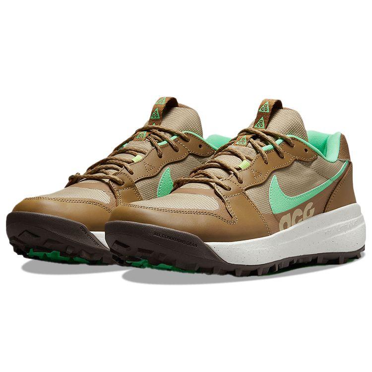 Nike ACG Lowcate Limestone Green Glow Мужские кроссовки Коричневые темно-коряги с парусом DX2256-200