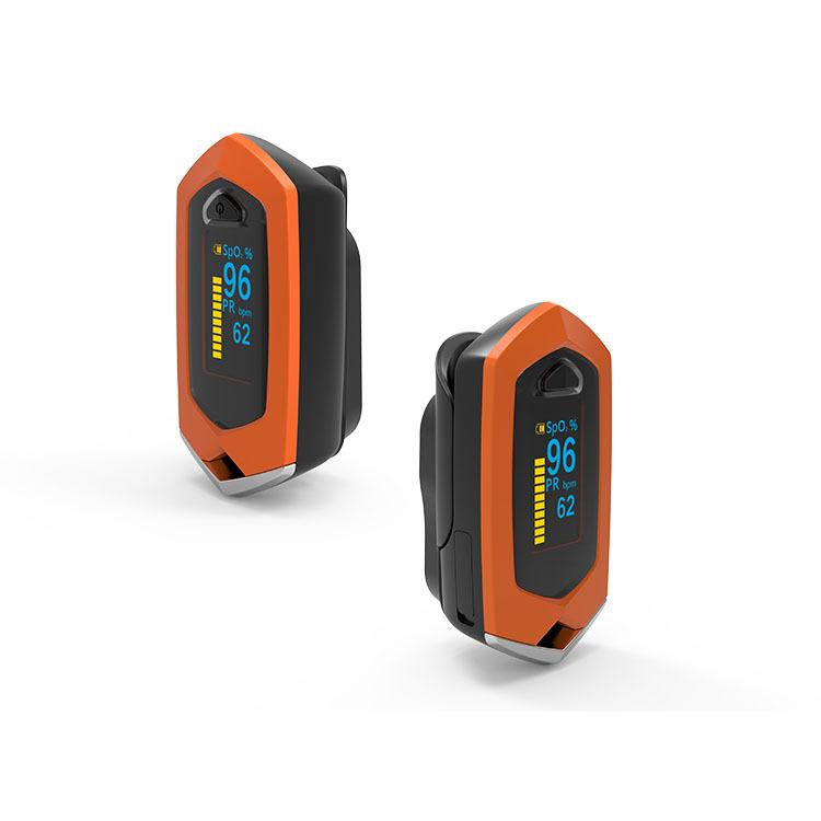Медицинский перезаряжаемый пальцевый пульсоксиметр, встроенная литиевая батарея, измеритель насыщения крови кислородом, портативный монитор сердечного ритма Spo2