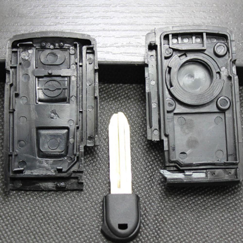 Uncut Blade Folding 2/3 Buttons Car Key Shell Car Key Cover Remote Smart Key Case Automotive Key