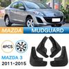 Подходит для Mazda 3 Star Gallop Mazda 3 2011-2015 Fender с кожаной модификацией Fender