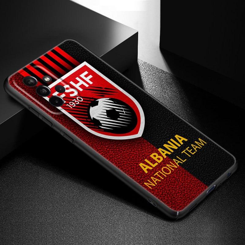 Чехол для телефона с символом флага Албании для Samsung Galaxy A21 A30 A50 A52 S A13 A22 A32 A33 A53 A73 5G A11 A12 A31 A51 A70 A71 A72
