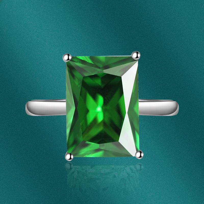 Sace Gems Классическое кольцо из медного сплава с цирконом, женские ювелирные изделия, свадебный подарок для вечеринки