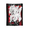 Turbo Granny Dandadan Anime Flannel Blankets  Creative Throw Blanket for Bed Sofa Couch 200x150cm Plush Thin Quilt,