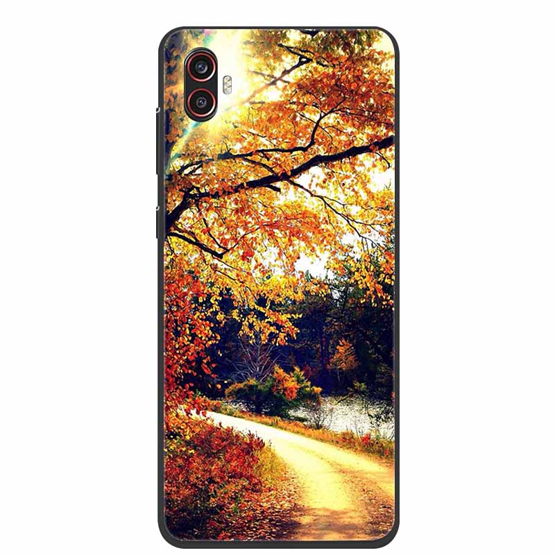 Flower Case For Samsung Galaxy Xcover6 Pro TPU Soft Silicone Back Cover For Samsung Galaxy Xcover Pro 2 Shell Xcover 6 Pro Funda