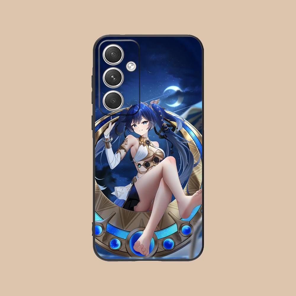 Wuthering Waves Luno Phone Case for Samsung Galaxy S26 S25 S24 S23 S22 S21 S20 Note20 Plus FE Ultra Colorful Cover Cover Luxury