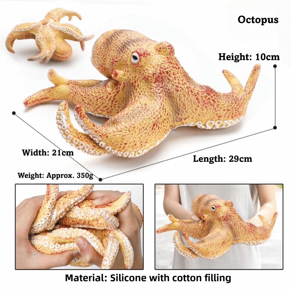 Large Size Ocean Animals Action Figures Great White Shark Model Ocean Animal Simulation