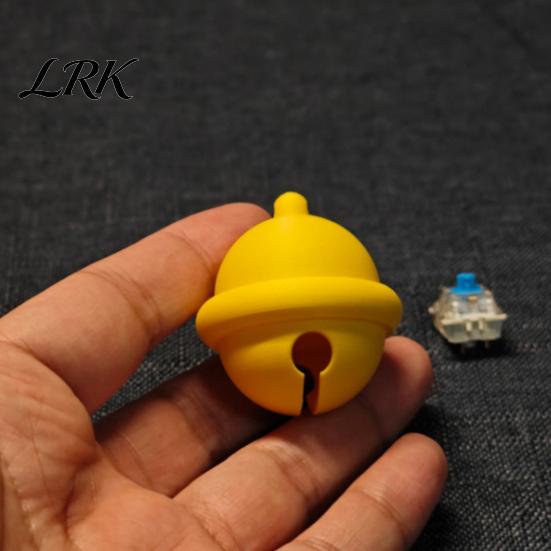 Хрустящая Звуковая Игрушка-Антистресс 3D Печатный Колокольчик-Кликалка, Мини-Форма Пальцевый Аксессуар для Снятия Тревоги, Игрушка-Нажималка от Стресса, Подарок для Студентов Офисных Работников Портативная
