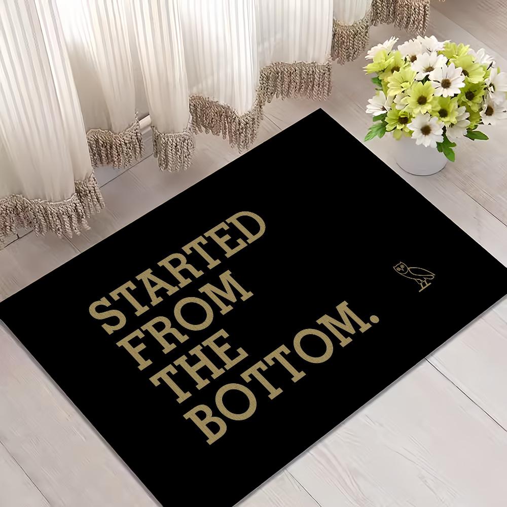 Дрейк O-OVO сова Коврик для двери Приветственный Вход Балкон Ванная Комната Пол Нескользящий Коврик Ковер для спальни Домашнее украшение