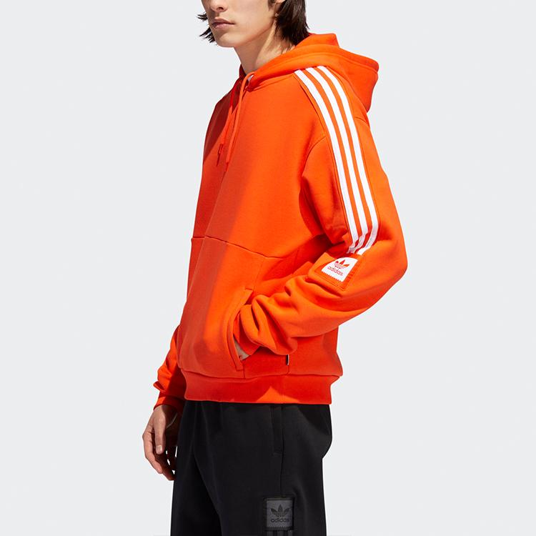 Adidas Originals Trefoil Hoodie Мужские топы Оранжевый Желтый EC7333