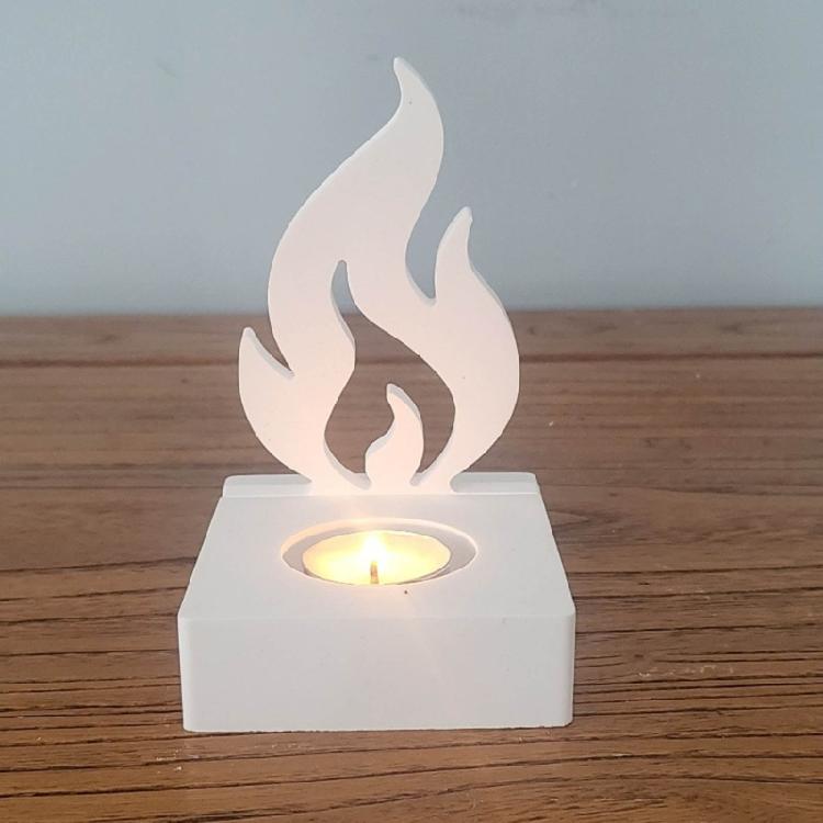Силиконовые Формы Держатель для Свечей Кролик Формы для Смолы DIY Форма для Свечей с Пламенем