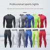 Men's Quick-Dry Breathable Athletic Compression Suit for Basketball & Running