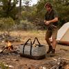 Heavy-Duty Firewood Carrier Bag - Large Capacity Log Transporter with Sturdy Handles, Durable Oxford cloth Material