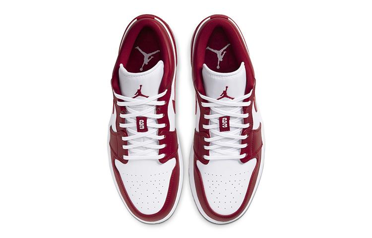 Jordan 1 Низкий Зал Красный Белый 553558-611