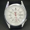 ВОССТАНОВЛЕННЫЕ ЯПОНСКИЕ 6309A SEIKO 5 АВТОМАТИЧЕСКИЕ МУЖСКИЕ ЧАСЫ С БЕЛЫМ ЦИФЕРБЛАТОМ a427241-2 QRL-a427241