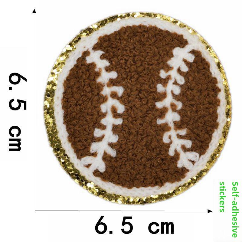 Вышитая нашивка из синели Jianxing Sports для футбола, баскетбола, регби и бейсбола