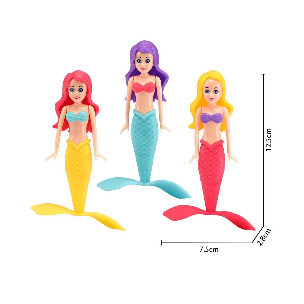 Вращающаяся игрушка для плавания "Русалка": Детский набор для дайвинга и игр в воде