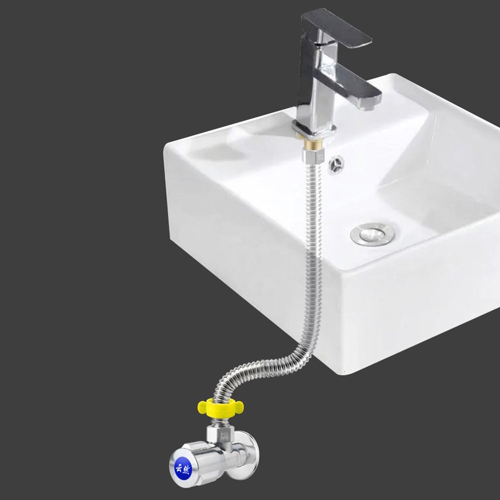 Corrugated Plumbing Hose with Wrench Bathroom Heater Connector Water Purification System
