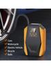 Car Inflator Pump, Corded 12V Electric Pump, Portable Emergency Tire Car Digital Inflator Pump, Cigarette Lighter Inflator Pump