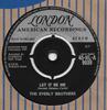 7inch Record EVERLY BROTHERS - Let It Be Me 45HLA8863 London Records, 1960 UK Rock Used