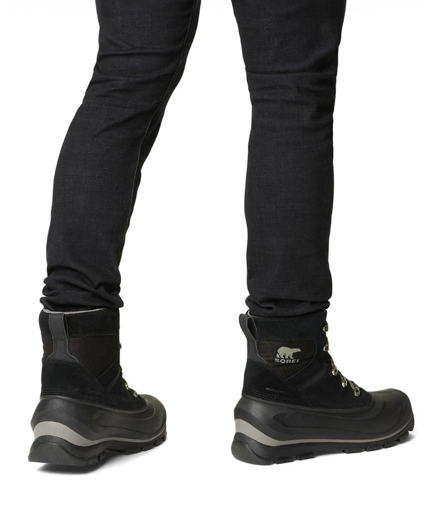Sorel Men's Buxton Lace WP Snow Boots, NM5081 010 BKQ/010, Size 27.0 Cm