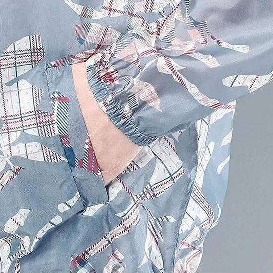 XL-5XL женские летние тонкие солнцезащитные куртки с длинными рукавами и принтом, женские весенне-осенние свободные пальто больших размеров