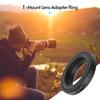 Andoer T2 PK Metal Lens Mount Adapter Ring T T2 Mount Lens Adapter Replacement for Pentax K 70 K 50 K 30 K 500 K 1 K 3